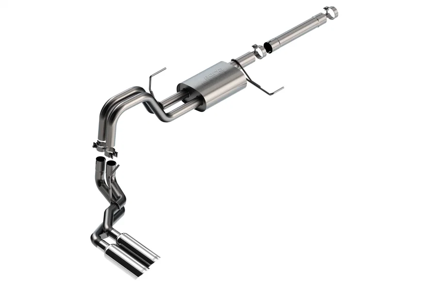 PowerBoost Cat-Back™ Exhaust System S-Type Part for 2021-2026 Ford F-150 3.5L V6