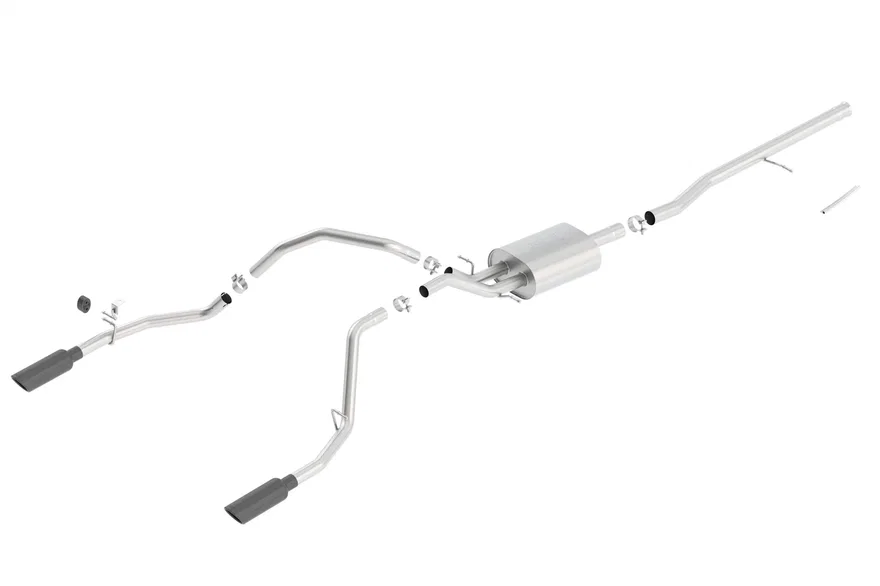 Cat-Back Exhaust System ATAK for 2014-2019 Chevrolet Silverado 1500/ GMC Sierra 1500