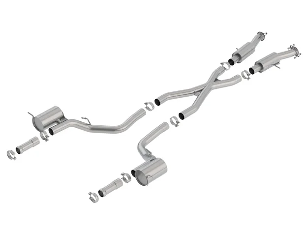Cat-Back Exhaust System S-Type for 2018-2021 Jeep Grand Cherokee WK2 Trackhawk