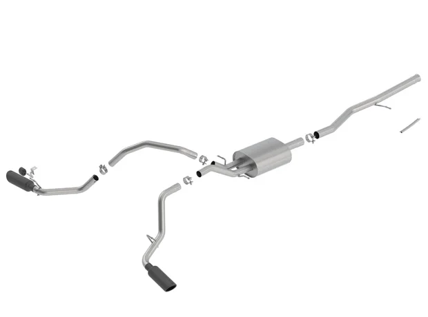 Cat-Back Exhaust System ATAK for 2014-2019 Chevrolet Silverado 1500/ GMC Sierra 1500