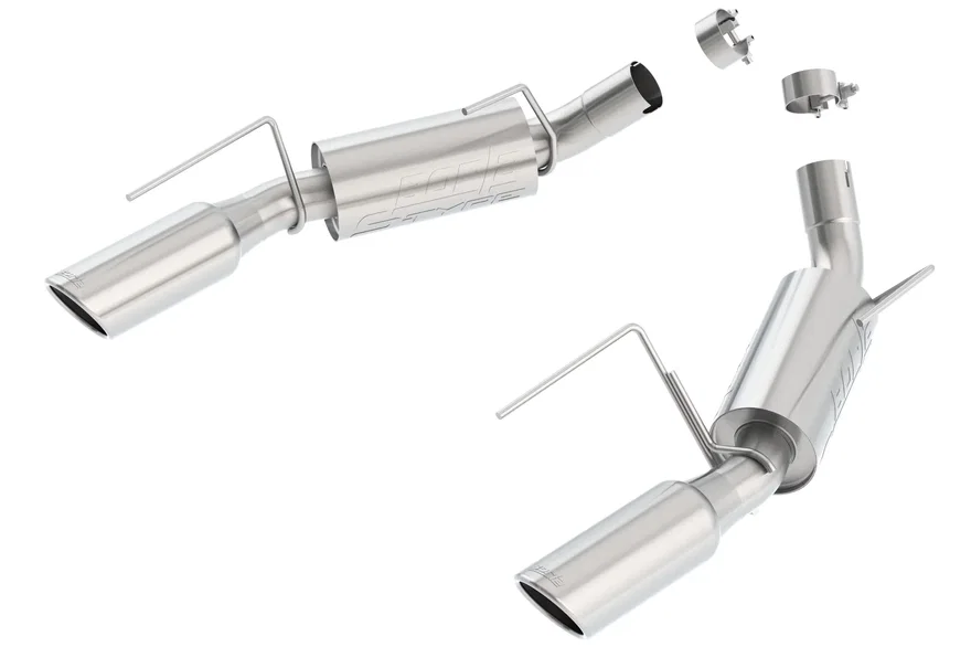 Axle-Back Exhaust System S-Type for 2005-2009 Ford Mustang GT