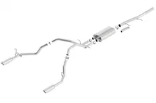 Cat-Back Exhaust System S-Type for 2009-2013 Chevrolet Silverado 1500/ GMC Sierra 1500 image 1