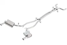 Cat-Back Exhaust System S-Type for 2010-2013 Chevrolet Camaro V6 (EXCEPT 2013 quad-tip RS) image 1