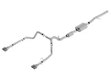 Cat-Back Exhaust System S-Type for 2019-2023 Chevrolet Silverado 1500/ GMC Sierra 1500 6.2L image 1