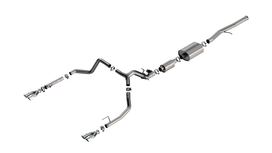 Cat-Back™ Exhaust System S-Type Part for 2024-2026 Chevrolet Silverado 1500/ GMC Sierra 1500