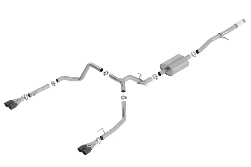 Cat-Back™ Exhaust System S-Type Part for 2019-2026 Chevrolet Silverado 1500/ GMC Sierra 1500