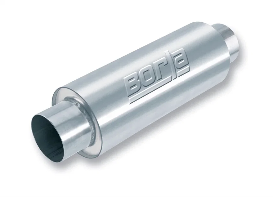 XR-1 Multi-Core Racing Muffler 3.5in Center Inlet/ 3.5in Center Outlet 6.25in Round x 24in Long Body