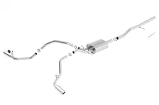 Cat-Back Exhaust System ATAK for 2014-2019 Chevrolet Silverado 1500/ GMC Sierra 1500 image 1