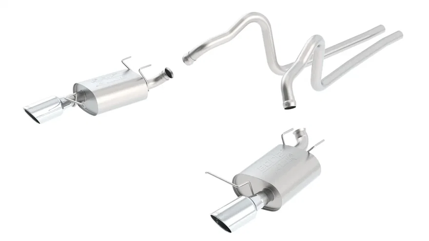 Cat-Back Exhaust System ATAK for 2011-2014 Ford Mustang V6