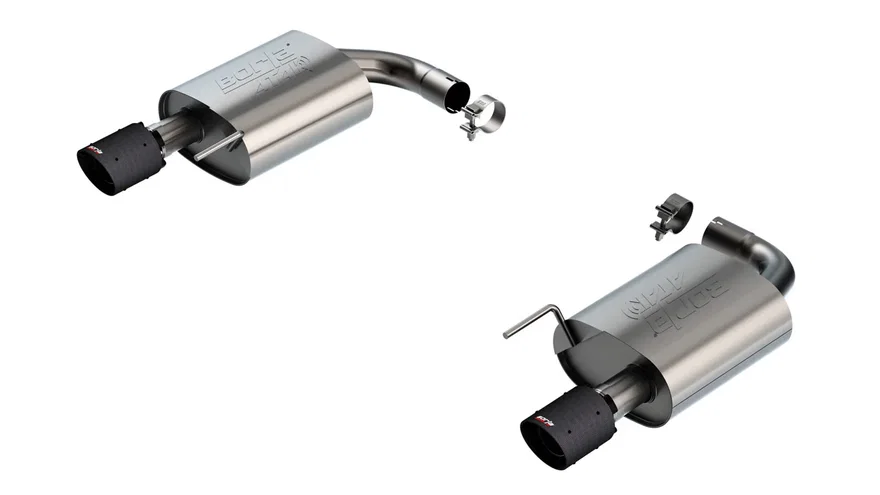 Axle-Back Exhaust System ATAK® Part for 2024-2026 Ford Mustang GT