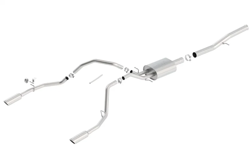 Cat-Back Exhaust System Touring for 2014-2018 Chevrolet Silverado 1500/ GMC Sierra 1500