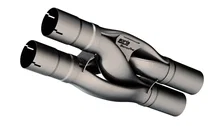 Dark Horse Universal Hydroformed SwitchFire® X-Pipe Part for 2018-2026 Ford Mustang GT/ 2024-2026 Mustang image 1