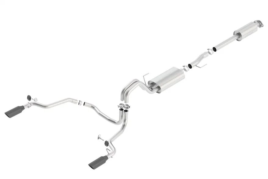 Cat-Back Exhaust System Touring for 2015-2020 Ford F-150 2.7L/ 3.5L EcoBoost/ 5.0L V8/ 2018-2020 3.3L V6