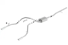 Cat-Back Exhaust System S-Type for 2014-2019 Chevrolet Silverado 1500/ GMC Sierra 1500 image 1