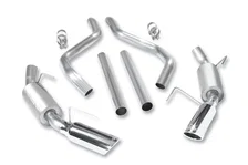 Cat-Back Exhaust System ATAK for 2005-2009 Ford Mustang GT image 1