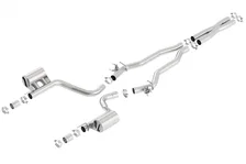 Hellcat Cat-Back Exhaust System ATAK for 2015-2023 Dodge Challenger SRT image 1