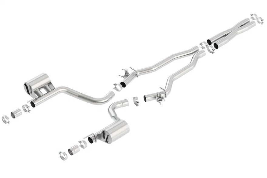 Hellcat Cat-Back Exhaust System ATAK for 2015-2023 Dodge Challenger SRT