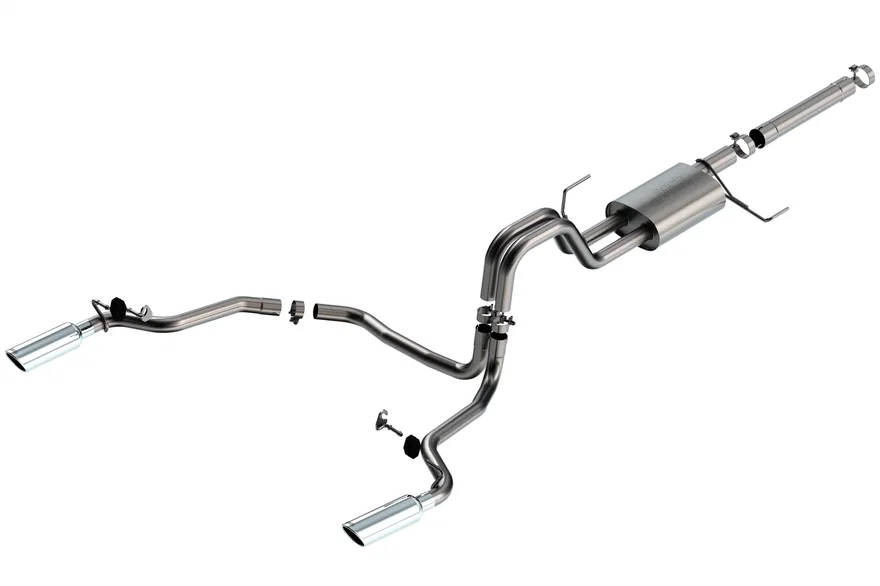 PowerBoost Cat-Back™ Exhaust System S-Type Part for 2021-2026 Ford F-150 3.5L V6
