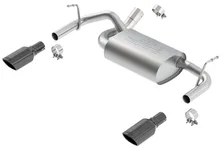 JK/ JKU Wrangler 2, 4 Door 2012-2018 Axle-Back Exhaust System Touring for Jeep image 1