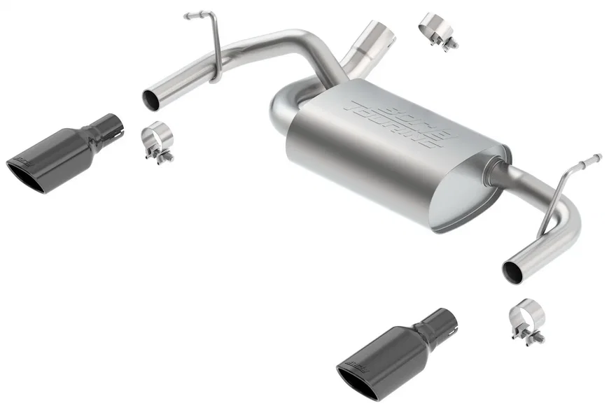 JK/ JKU Wrangler 2, 4 Door 2012-2018 Axle-Back Exhaust System Touring for Jeep