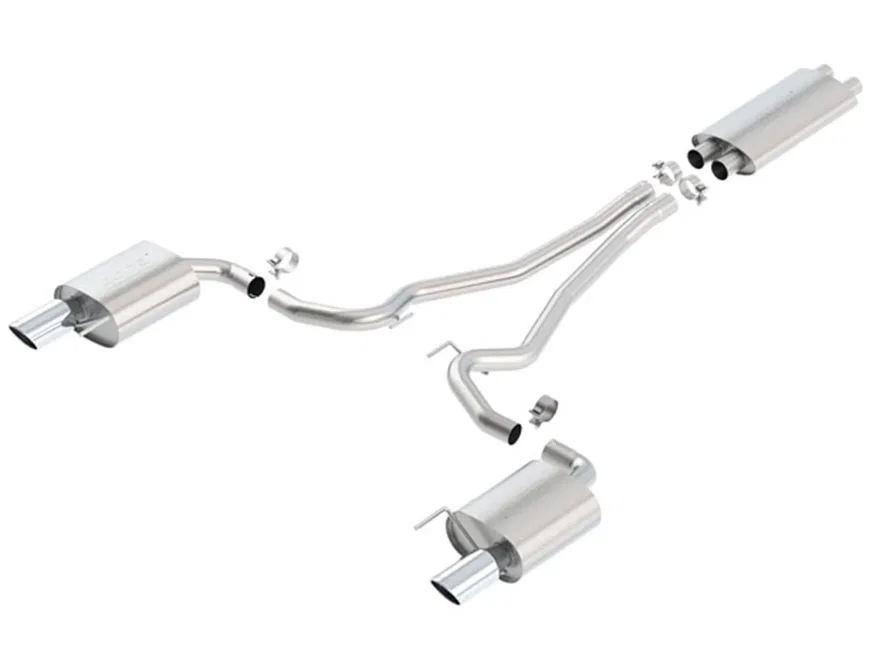 Cat-Back Exhaust System EC-Type Approved for 2015-2017 Ford Mustang GT