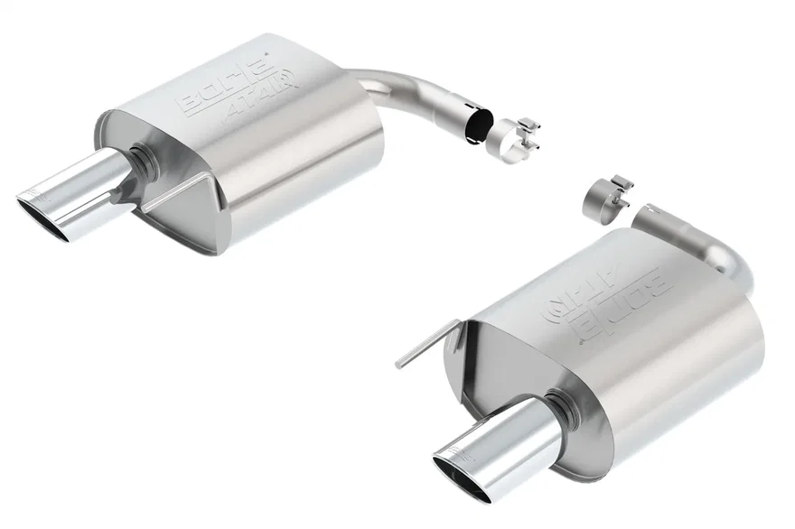 Axle-Back Exhaust System ATAK for 2015-2021 Ford Mustang 2.3L EcoBoost/ 2015-2017 3.7L V6