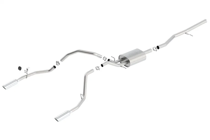 Cat-Back Exhaust System ATAK for 2014-2019 Chevrolet Silverado 1500/ GMC Sierra 1500