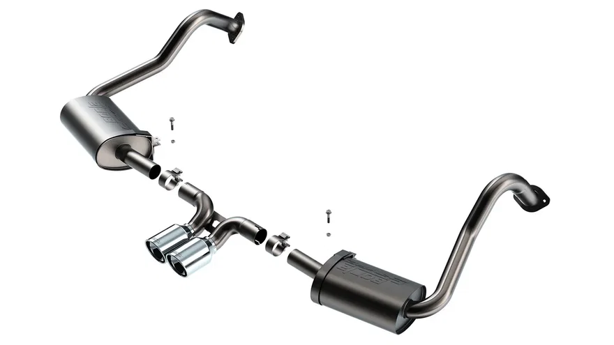 Cat-Back Exhaust System S-Type for 2017-2024 Porsche 718 Cayman/ 718 Boxster