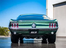 CrateMuffler Muffler Ford Coyote 5.0L V8 Moderate Output 2.5 in. Offset Inlet/ 2.5 in. Center Outlet S-Type image 2