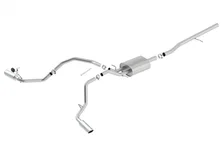 Cat-Back Exhaust System S-Type for 2014-2019 Chevrolet Silverado 1500/ GMC Sierra 1500 image 1