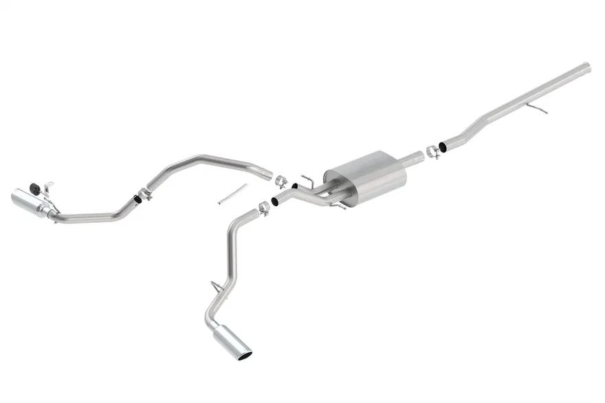 Cat-Back Exhaust System S-Type for 2014-2019 Chevrolet Silverado 1500/ GMC Sierra 1500