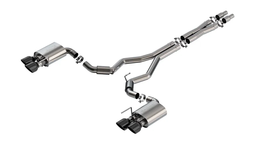 Dark Horse Cat-Back™ Exhaust System S-Type Part for 2024-2026 Ford Mustang