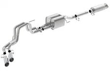 Harley Davidson Cat-Back Exhaust System Touring for 2010-2014 Ford F-150 SVT Raptor/ F-150 image 1