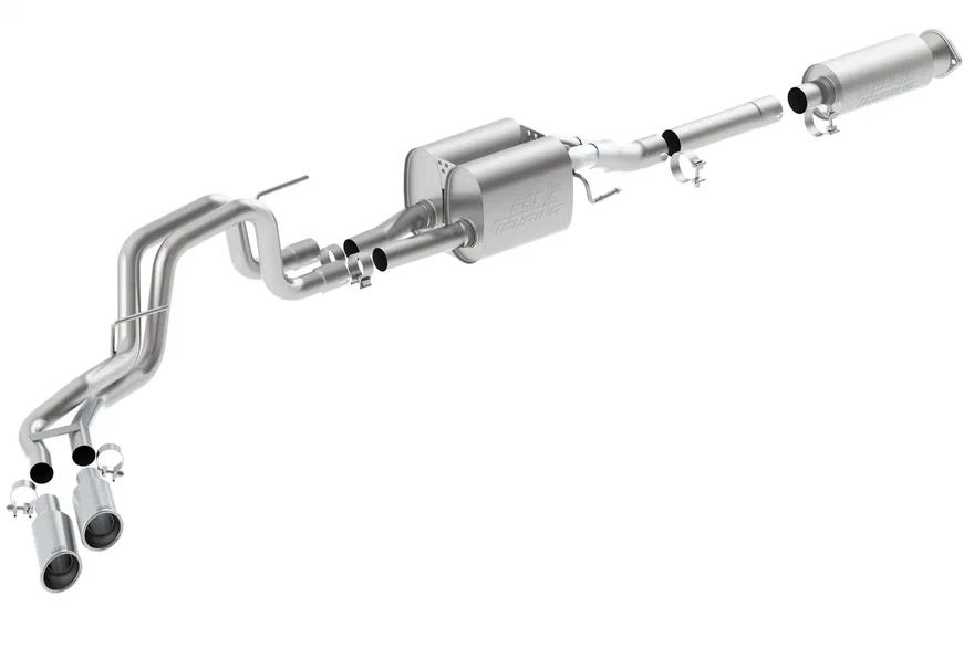 Harley Davidson Cat-Back Exhaust System Touring for 2010-2014 Ford F-150 SVT Raptor/ F-150