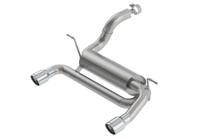 Axle-Back Exhaust System Touring for 2018-2023 Jeep Wrangler JL/ JLU
