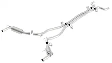 With Ground Effects Package Cat-Back Exhaust System ATAK for 2010-2013 Chevrolet Camaro SS image 1