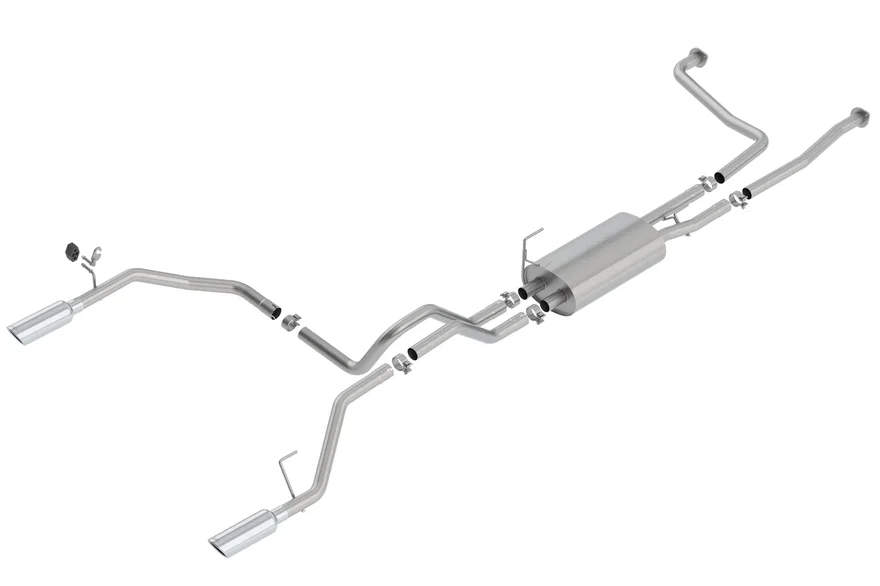 Cat-Back Exhaust System S-Type for 2016-2024 Nissan Titan
