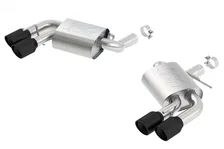 With Dual Tips Axle-Back Exhaust System ATAK for 2016-2023 Chevrolet Camaro SS image 1