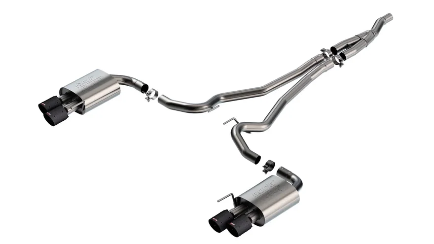 Cat-Back™ Exhaust System ATAK® Part for 2024-2026 Ford Mustang EcoBoost