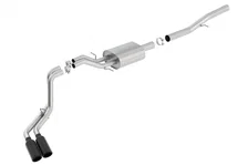 Cat-Back Exhaust System S-Type for 2014-2018 Chevrolet Silverado 1500/ GMC Sierra 1500 image 1