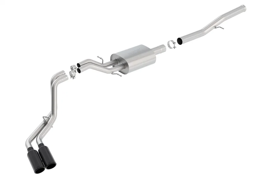 Cat-Back Exhaust System S-Type for 2014-2018 Chevrolet Silverado 1500/ GMC Sierra 1500