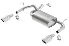 Axle-Back Exhaust System Touring for 2012-2018 Jeep Wrangler JK/ JKU image 1