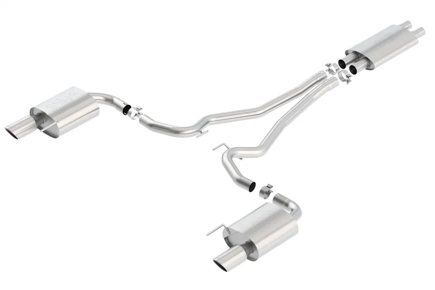 Cat-Back Exhaust System Touring for 2015-2017 Ford Mustang GT