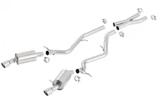 E90/ E92 335i/ 335xi Sedan/ Coupe 2007-2010 Cat-Back Exhaust System S-Type for BMW image 1