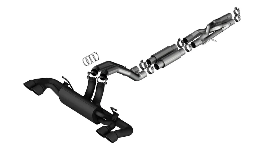 Cat-Back™ Exhaust System S-Type Part for 2021-2026 Jeep Wrangler Rubicon 392 JLU