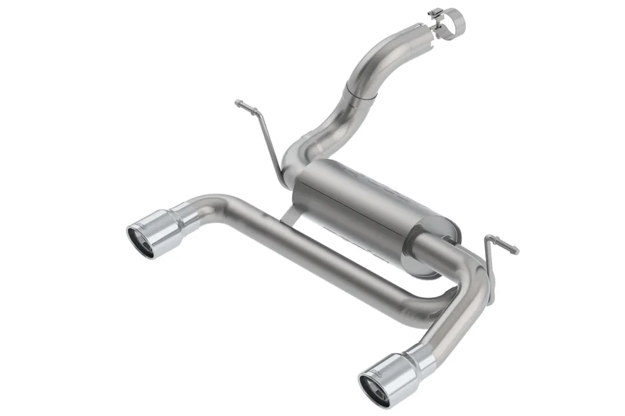 Axle-Back Exhaust System ATAK for 2018-2023 Jeep Wrangler JL/ JLU