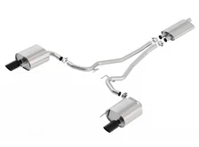Cat-Back Exhaust System EC-Type Approved Touring for 2015-2019 Ford Mustang 2.3L EcoBoost image 1