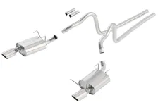 Cat-Back Exhaust System S-Type for 2011-2014 Ford Mustang V6 image 1