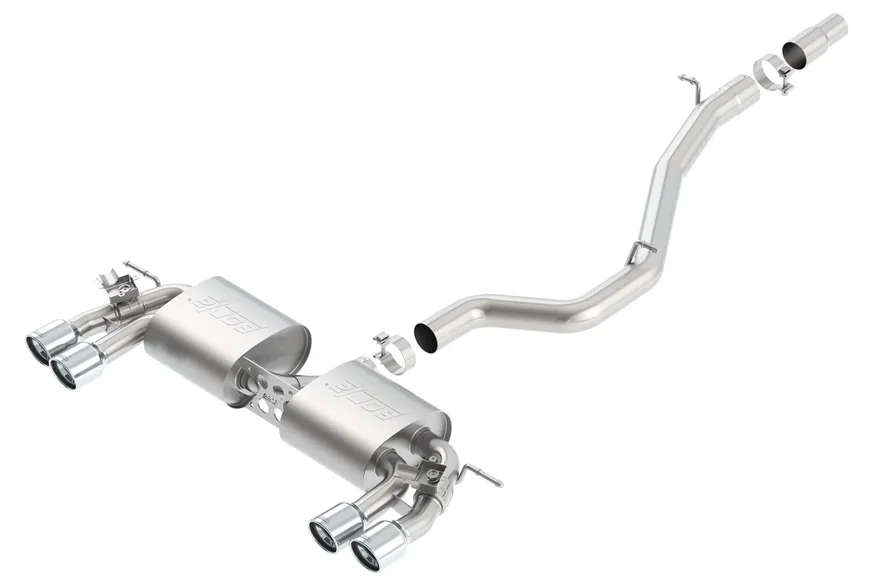 Cat-Back Exhaust System S-Type for 2015-2017 Volkswagen Golf R
