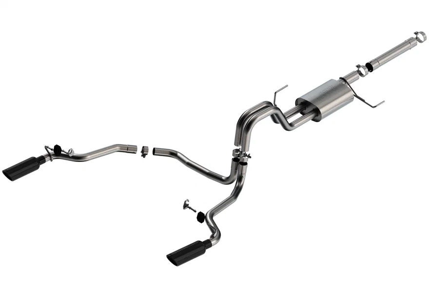 PowerBoost Cat-Back™ Exhaust System S-Type Part # 140903CB for 2021-2026 Ford F-150 3.5L V6